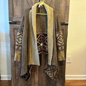 Brown Sweater Cardigan